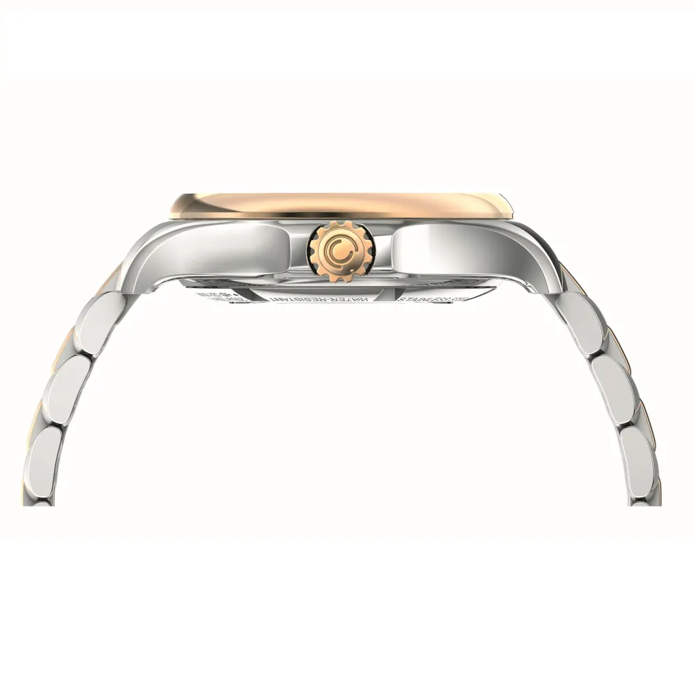 Certina ure Certina DS Action Lady Powermatic 80 C032.207.22.296.00 | Dame Dameure Med Lænke | Dameure I Bicolor