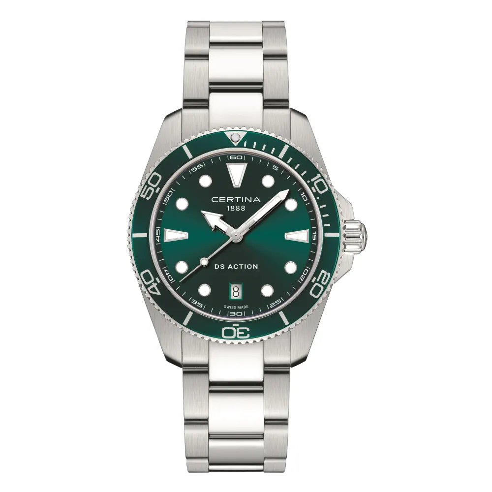 Certina ure Certina DS Action 40mm C048.410.11.091.00 | Herreure Med Lænke | Herreure I Stål