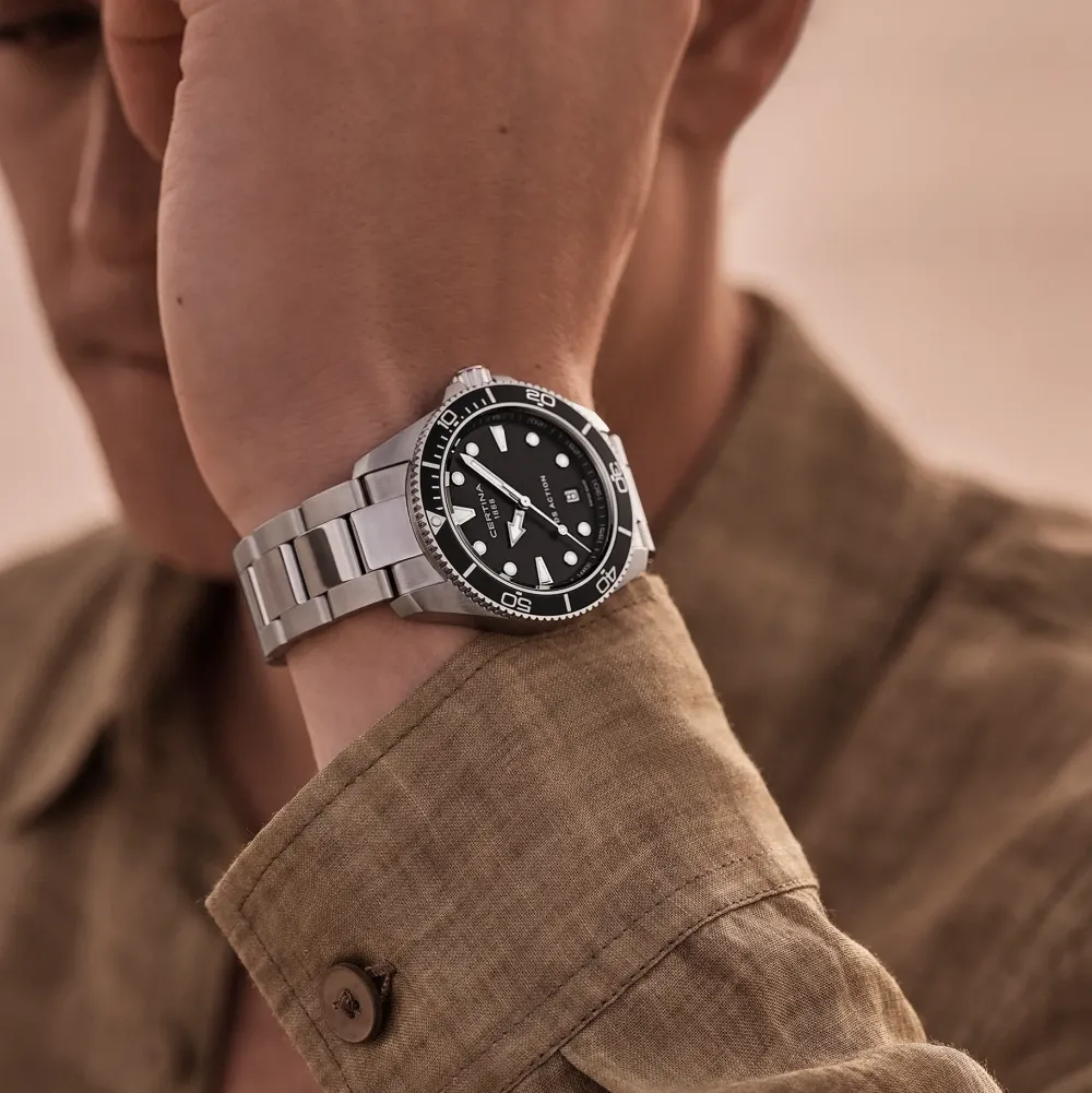 Certina ure Certina DS Action 40mm C048.410.11.051.00 | Herreure Med Lænke | Herreure I Stål