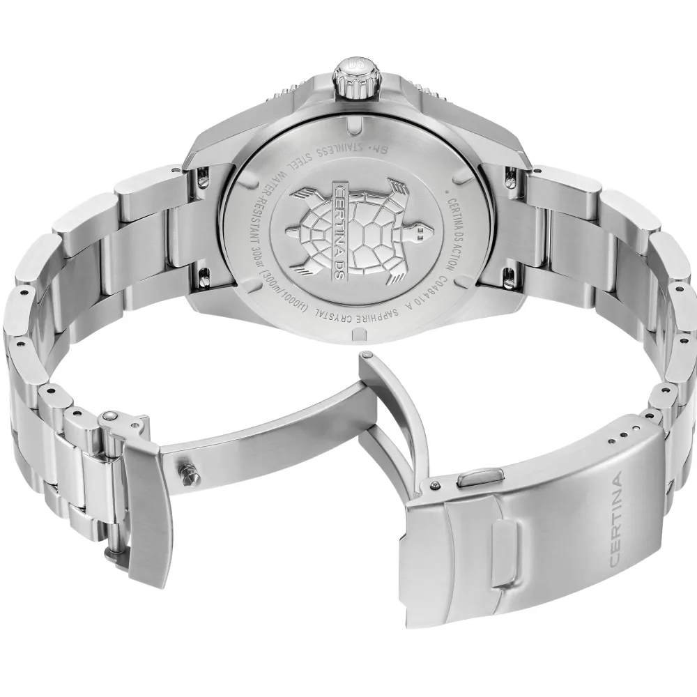 Certina ure Certina DS Action 40mm C048.410.11.051.00 | Herreure Med Lænke | Herreure I Stål