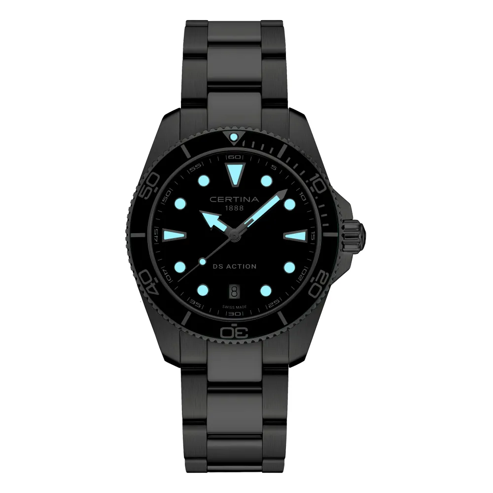 Certina ure Certina DS Action 40mm C048.410.11.091.00 | Herreure Med Lænke | Herreure I Stål