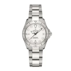 Certina ure Certina DS Action 34,5mm Powermatic 80 C032.007.11.011.00 | Dame Dameure Med Lænke | Dameure I Stål