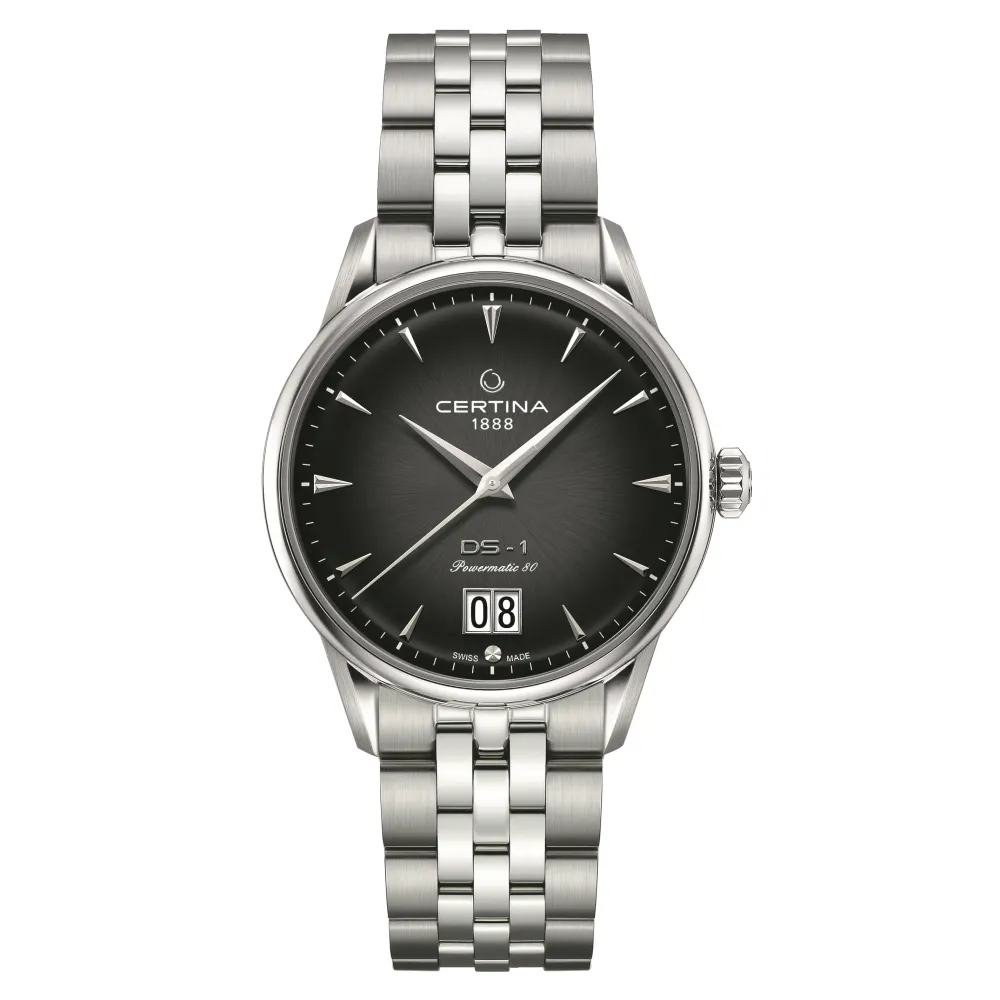 Certina ure Certina DS-1 Big Date Powermatic 80 C029.426.11.051.00 | Herreure Med Lænke | Herreure I Stål