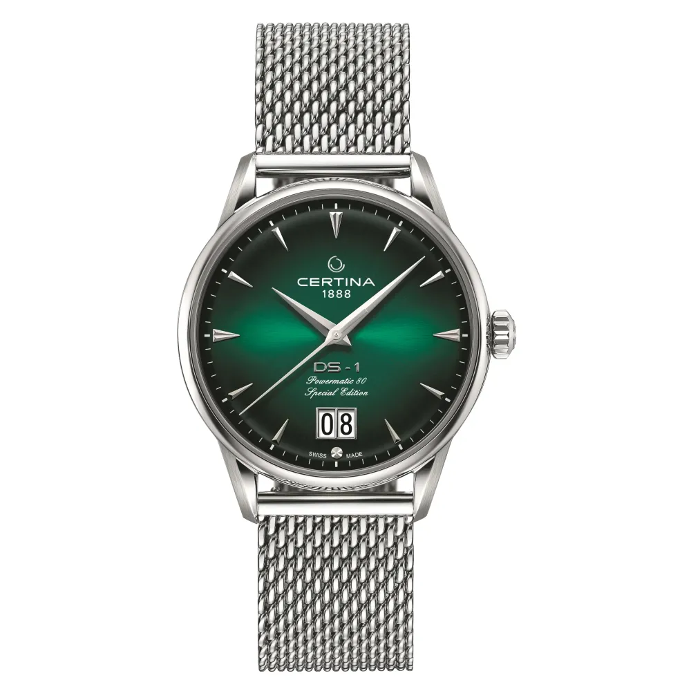 Certina ure Certina DS-1 Big Date Powermatic 80 60th Anniversary DS Concept Spedial Edition C029.426.11.091.60 | Herreure Med Lænke | Herreure I Stål