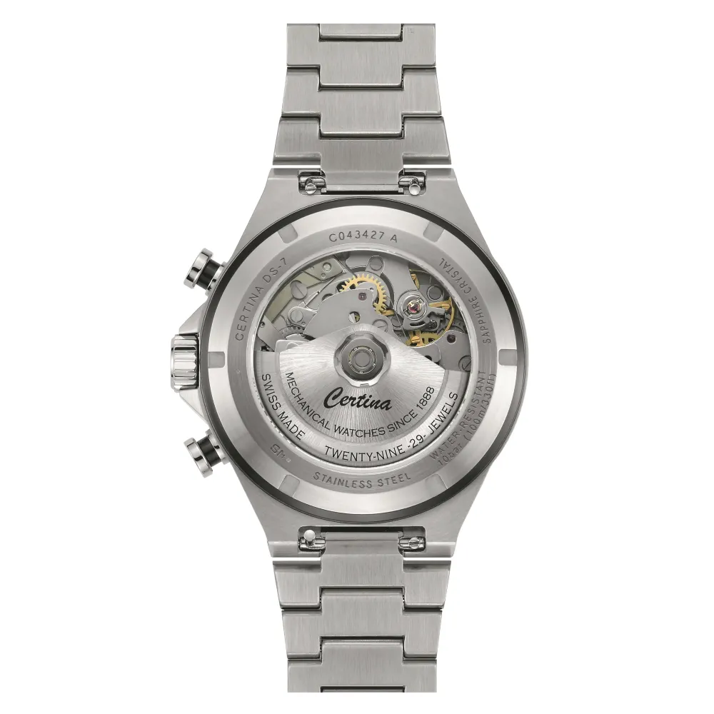 Certina ure Certina DS-7 Chrono Auto C043.427.21.051.00 | Herreure Med Lænke | Herreure I Stål