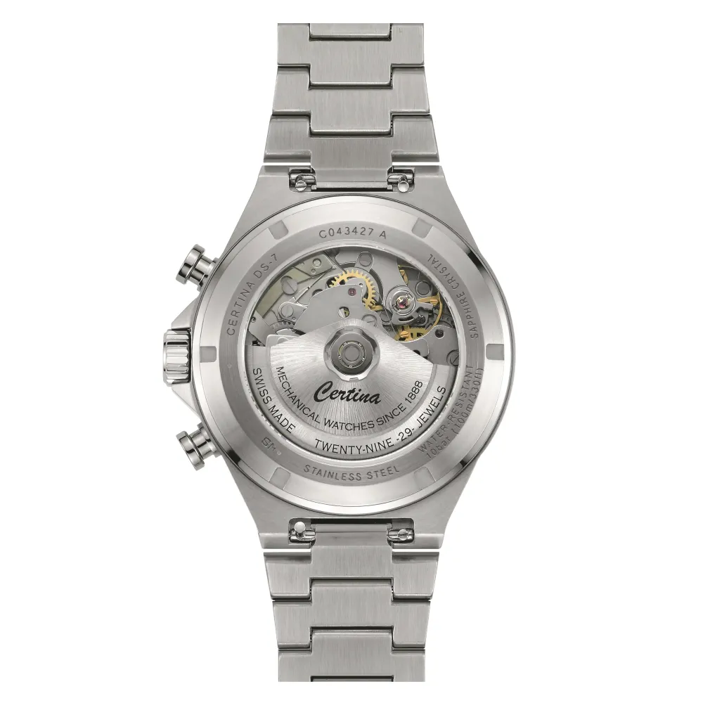 Certina ure Certina DS-7 Chrono Auto C043.427.11.091.00 | Herreure Med Lænke | Herreure I Stål