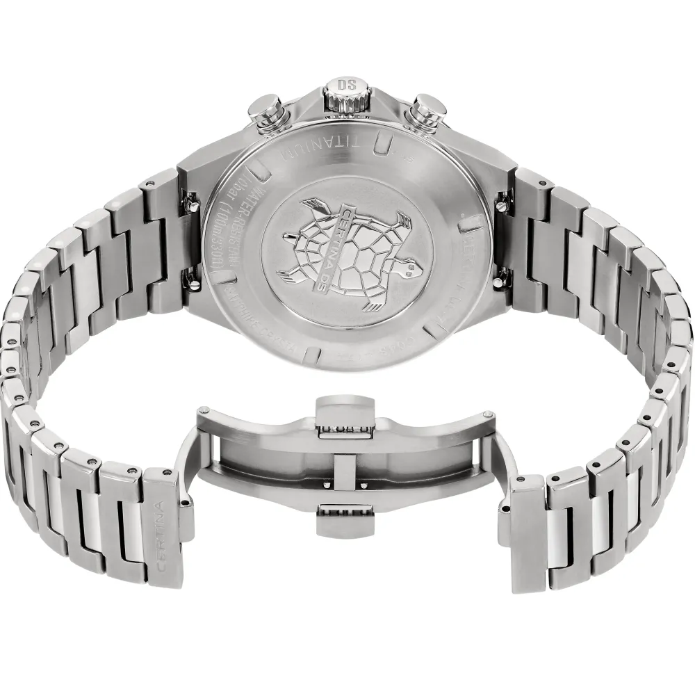 Certina ure Certina DS-7 Chronograph C043.417.44.041.00 | Dame Dameure Med Lænke | Dameure I Titanium