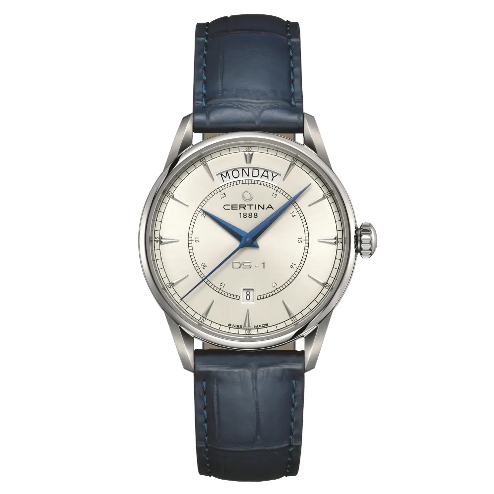Certina ure Certina DS-1 Day Date C029.430.16.011.00 | Herreure Med Rem | Herreure I Stål
