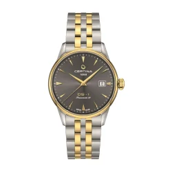 Certina ure Certina DS-1 38mm C029.207.22.081.00 | Dame Dameure I Bicolor | Herreure Med Lænke