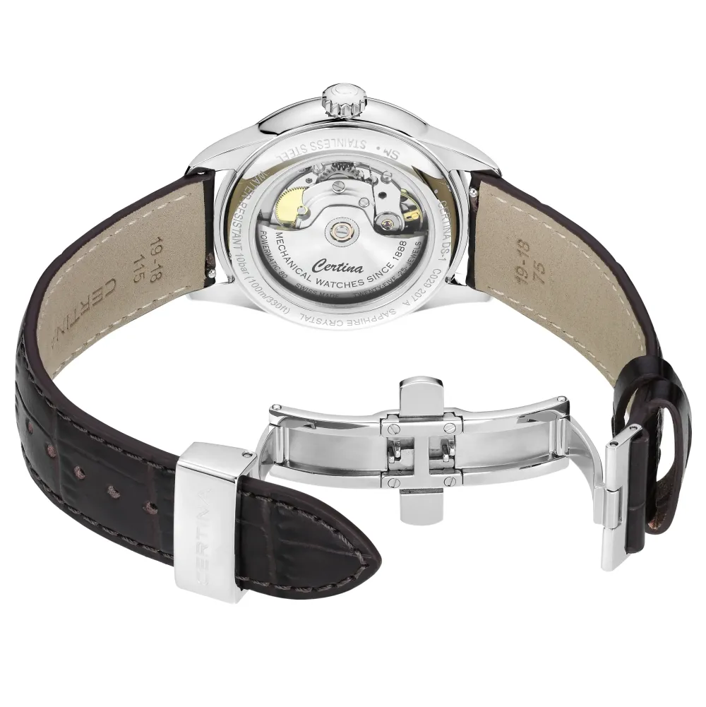 Certina ure Certina DS-1 38mm C029.207.16.091.00 | Dame Dameure Med Rem | Herreure Med Rem