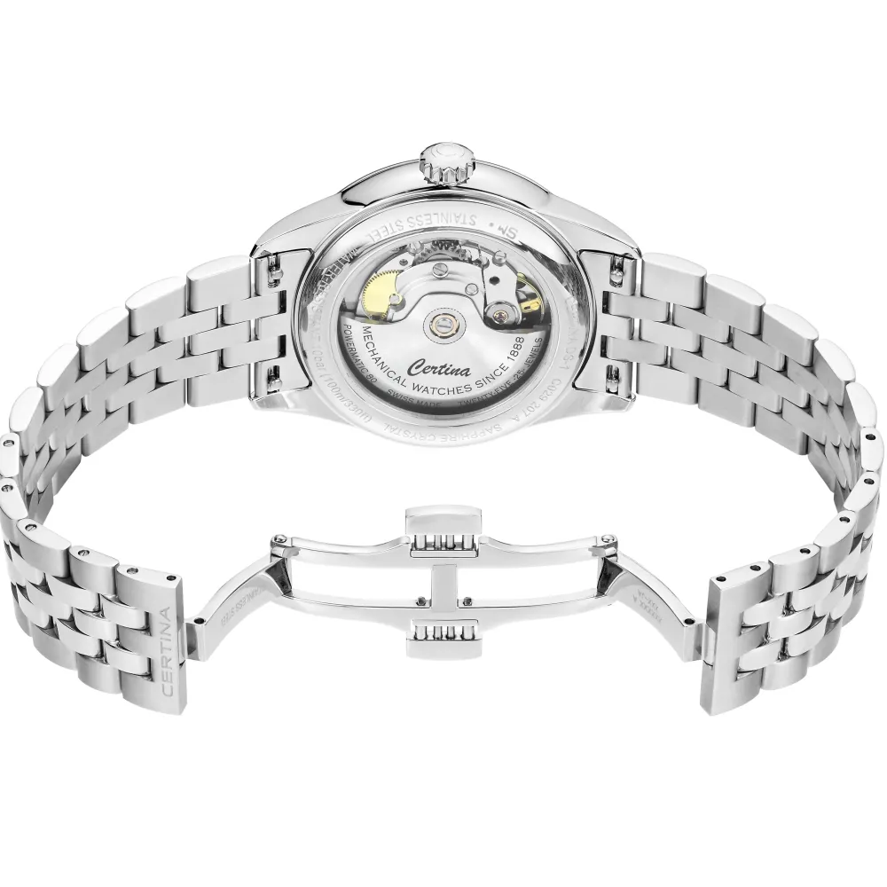 Certina ure Certina DS-1 28mm C029.207.11.041.00 | Dame Dameure Med Lænke | Dameure I Stål