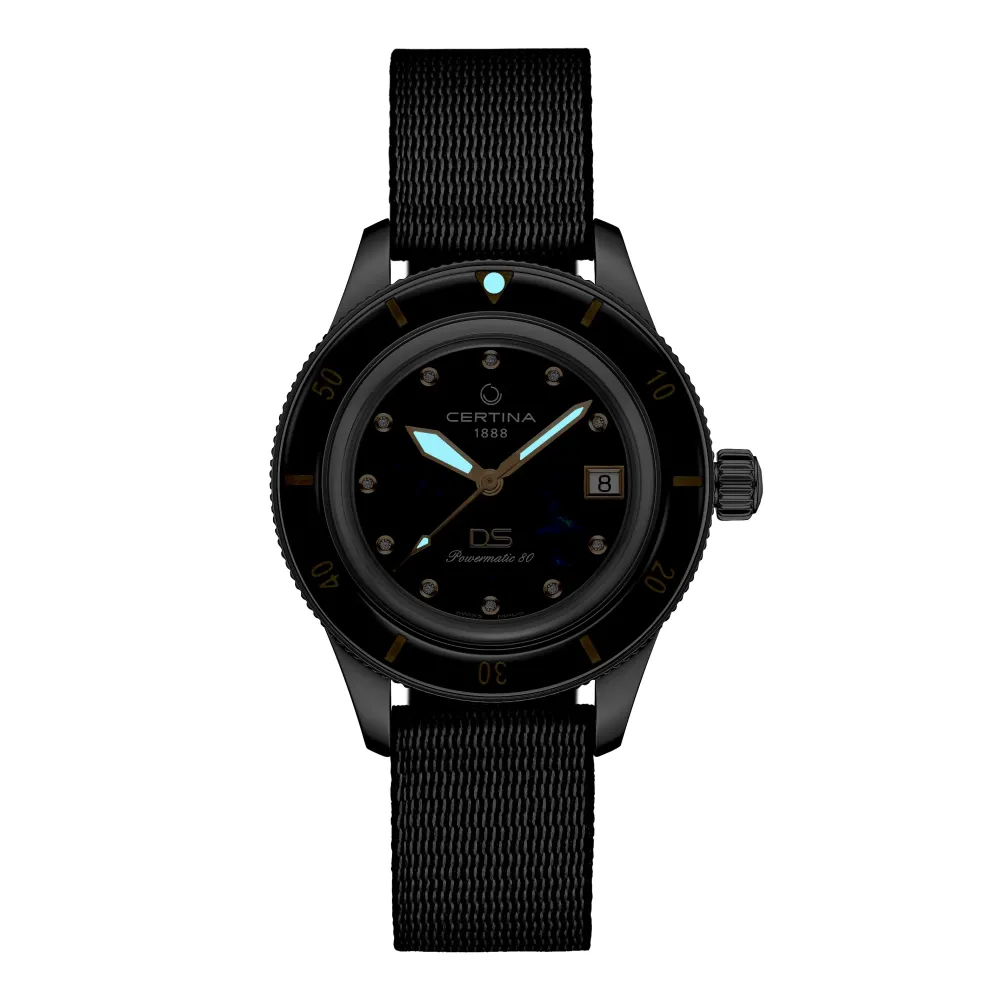 Certina ure Certina DS PH200M 39mm Powermatic 80 C036.207.18.126.00 | Dame Dameure Med Rem | Dameure I Stål