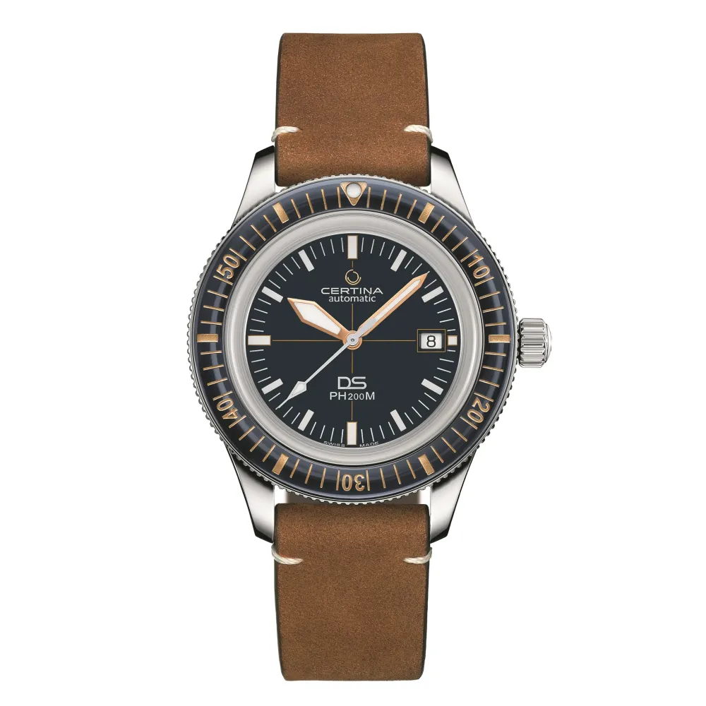 Certina ure Certina DS PH200M Powermatic 80 C036.407.16.040.00 | Herreure Med Rem | Herreure I Stål