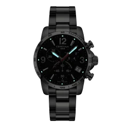 Certina ure Certina DS Podium Chronograph 1/10 sec C034.417.11.057.00 | Herreure Med Lænke | Herreure I Stål