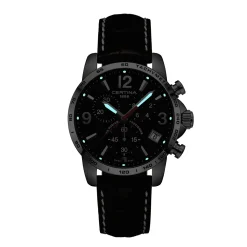 Certina ure Certina DS Podium Chronograph 1/10 sec C034.417.16.057.00 | Herreure Med Rem | Herreure I Stål