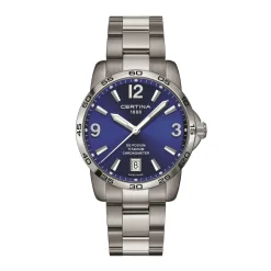 Certina ure Certina DS Podium 40mm C034.451.44.047.00 | Herreure Med Lænke | Herreure I Titanium