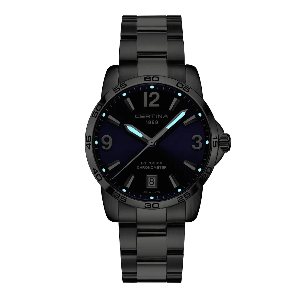Certina ure Certina DS Podium 40mm C034.451.11.047.00 | Herreure Med Lænke | Herreure I Stål