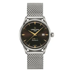 Certina ure Certina DS-1 Powermatic 80 C029.807.11.291.02 | Herreure Med Rem | Herreure Med Lænke