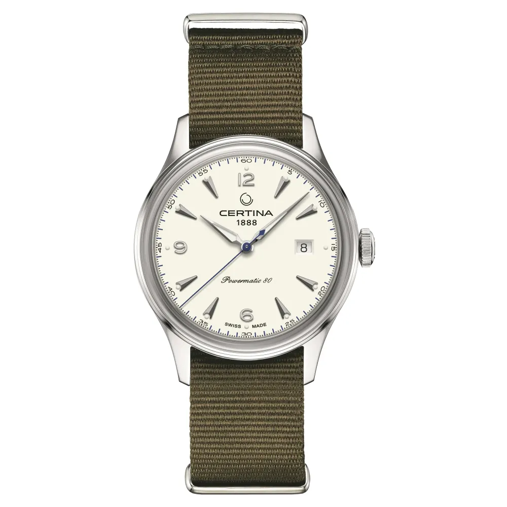 Certina ure Certina DS Powermatic 80 C038.407.18.037.00 | Herreure Med Rem | Herreure I Stål
