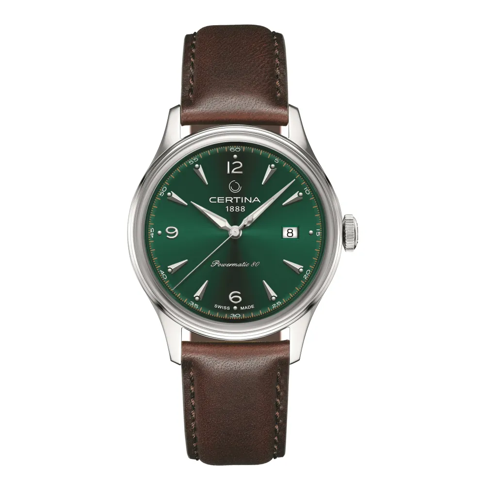 Certina ure Certina DS Powermatic 80 C038.407.16.097.00 | Herreure Med Rem | Herreure I Stål