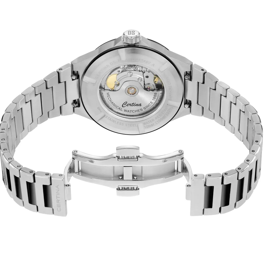 Certina ure Certina DS-7 Powermatic 80 C043.407.22.091.00 | Dame Dameure Med Lænke | Dameure I Stål