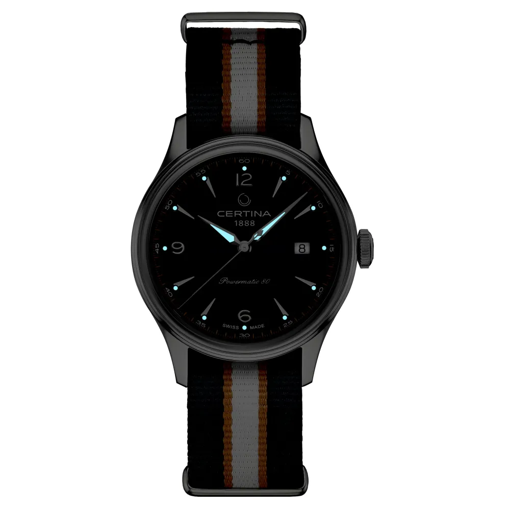 Certina ure Certina DS Powermatic 80 C038.407.18.047.00 | Herreure Med Rem | Herreure I Stål