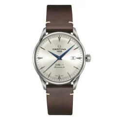 Certina ure Certina DS-1 Powermatic 80 C029.807.11.031.02 | Herreure Med Rem | Herreure Med Lænke