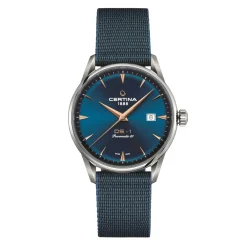 Certina ure Certina DS-1 Powermatic 80 C029.807.11.041.02 | Herreure Med Rem | Herreure Med Lænke