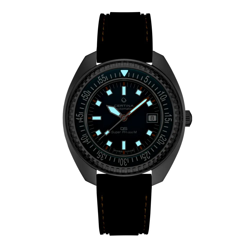 Certina ure Certina DS Super PH1000M Sea Turtle Conservancy Special Edition C024.907.17.041.10 | Herreure Med Rem | Herreure I Stål