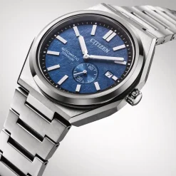 Citizen ure Citizen Automatic Titanium NJ0180-80L | Herreure Med Lænke | Herreure I Titanium