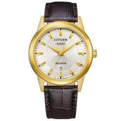 Citizen ure Citizen Eco-Drive AW0102-13A | Herreure Med Rem | Herreure I Gulddouble
