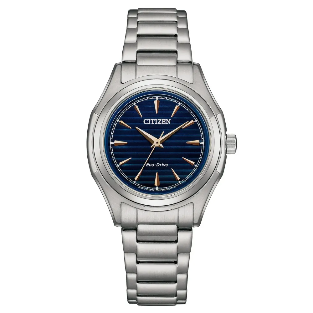 Citizen ure Citizen Eco-Drive FE2110-81L | Dame Dameure Med Lænke | Dameure I Stål
