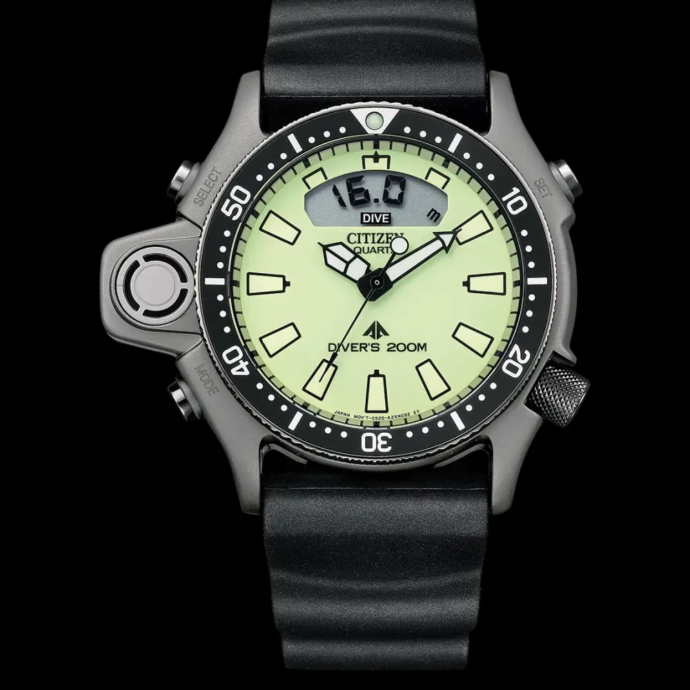 Citizen ure Citizen Promaster Pingo JP2007-17W | Herreure Med Rem | Herreure I Stål