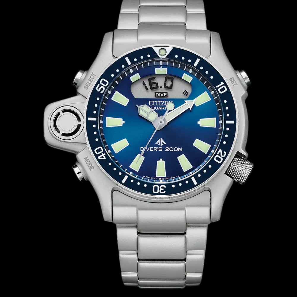 Citizen ure Citizen Promaster Pingo JP2000-67L | Herreure Med Lænke | Herreure I Stål