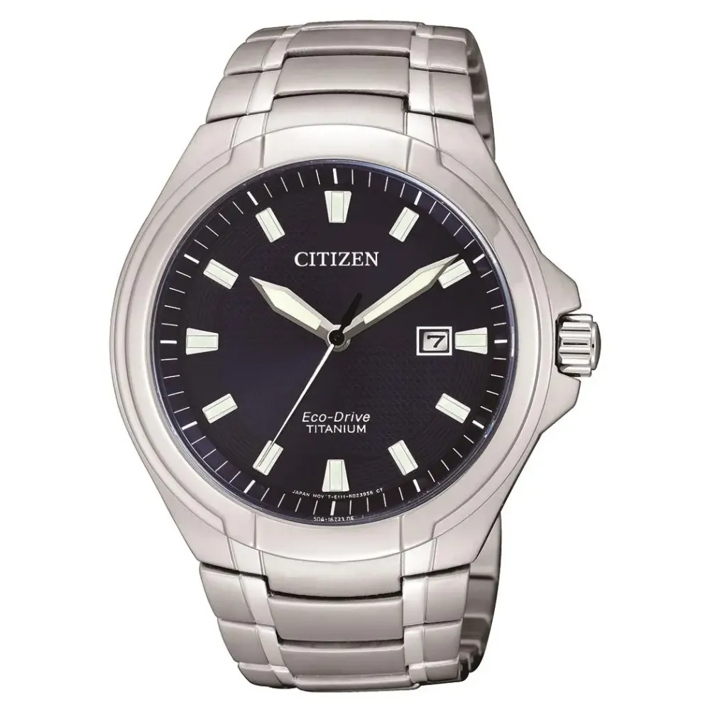 Citizen ure Citizen Super Titanium Sporty BM7430-89L | Herreure I Titanium | Herreure Med Lænke