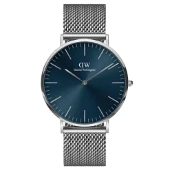 Daniel Wellington ure Daniel Wellington Classic Sterling 40mm DW00100628 | Herreure I Stål | Herreure Med Lænke