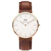 Daniel Wellington ure Daniel Wellington Classic 40mm St Mawes DW00100006 | Herreure I Gulddouble | Herreure Med Rem