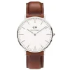 Daniel Wellington ure Daniel Wellington Classic 40mm St Mawes DW00100021 | Herreure Med Rem | Herreure I Stål