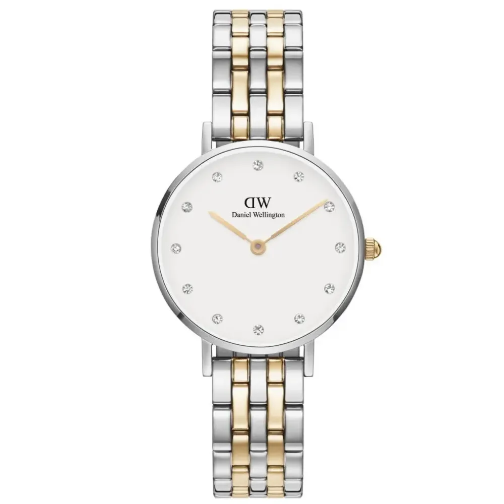 Daniel Wellington ure Daniel Wellington Classic Petite Lumine Two-Tone DW00100616 | Dame Dameure Med Lænke | Dameure I Bicolor