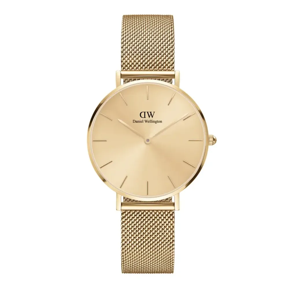 Daniel Wellington ure Daniel Wellington Classic Petite Unitone 32mm DW00100474 | Dame Dameure Med Lænke | Dameure I Gulddouble