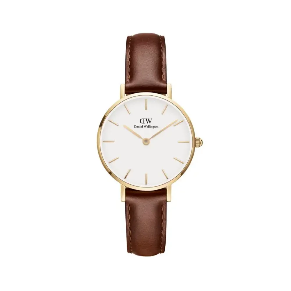 Daniel Wellington ure Daniel Wellington Classic Petite St Mawes 28mm DW00100552 | Dame Dameure Med Rem | Dameure I Gulddouble