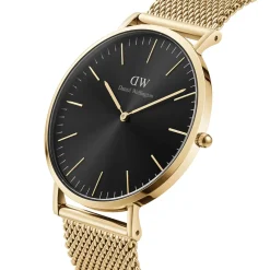 Daniel Wellington ure Daniel Wellington Classic Evergold 40mm DW00100631 | Herreure Med Lænke | Herreure I Gulddouble
