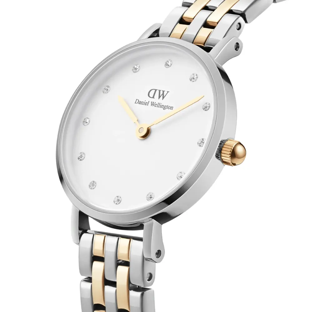 Daniel Wellington ure Daniel Wellington Classic Petite Lumine Two-Tone DW00100616 | Dame Dameure Med Lænke | Dameure I Bicolor