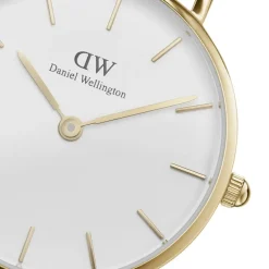 Daniel Wellington ure Daniel Wellington Classic Petite 28mm Evergold DW00100350 | Dame Dameure Med Lænke | Dameure I Gulddouble