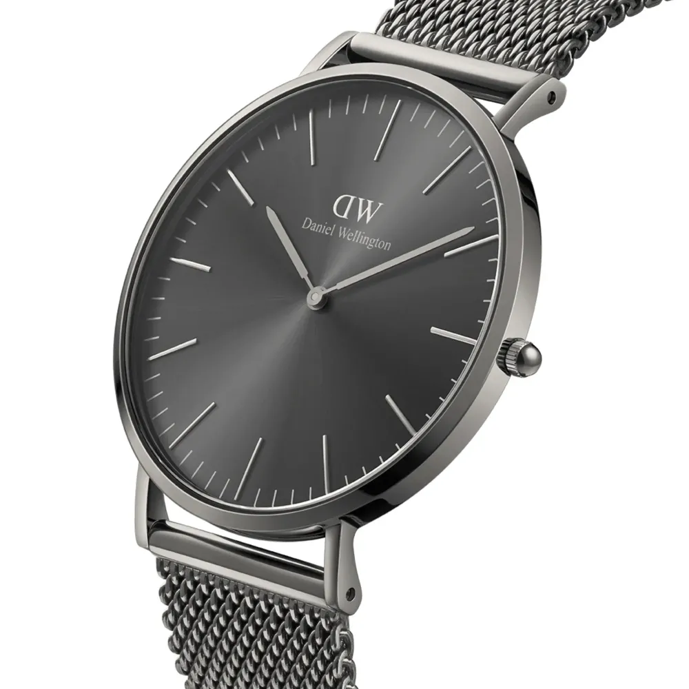 Daniel Wellington ure Daniel Wellington Classic 40mm DW00100630 | Herreure Med Lænke | Herreure I Stål