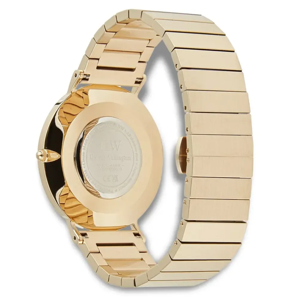 Daniel Wellington ure Daniel Wellington Classic Piano 40mm DW00100779 | Herreure Med Lænke | Herreure I Gulddouble