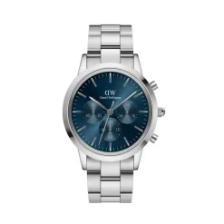 Daniel Wellington ure Daniel Wellington Iconic Chronograph 42mm DW00100644 | Herreure Med Lænke | Herreure I Stål