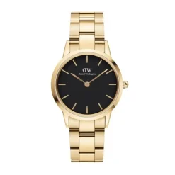 Daniel Wellington ure Daniel Wellington Iconic Link 32mm DW00100566 | Dame Dameure Med Lænke | Dameure I Gulddouble