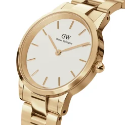 Daniel Wellington ure Daniel Wellington Iconic Link 32mm DW00100565 | Dame Dameure Med Lænke | Dameure I Gulddouble