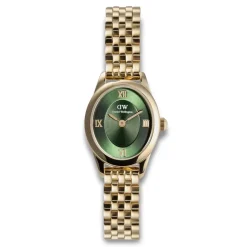 Daniel Wellington ure Daniel Wellington Oval Mini 25mm DW00100804 | Dame Dameure Med Lænke | Dameure I Gulddouble